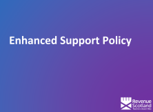 Enhanced support policy - cover 